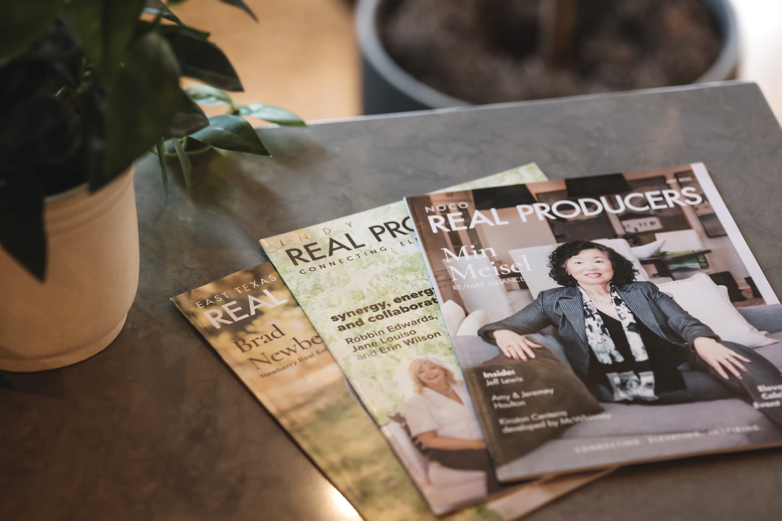 Real Producers magazine covers